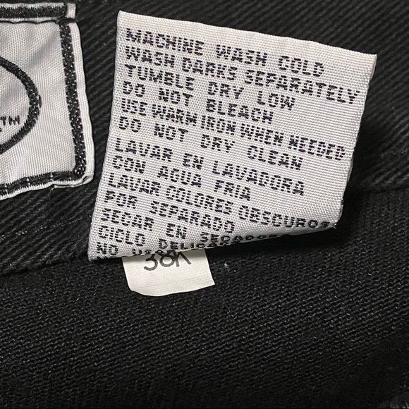 Bugle Boy For Her Vintage 90's High Waisted Black Jeans - Picture 6 of 6